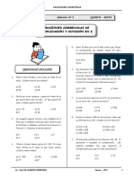 Operaciones Combinadas de Multipl