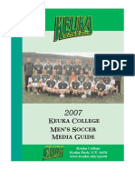 2007 Men's Soccer Media Guide