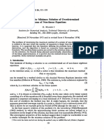 An Algorithm For Minimax Solution of Overdetennined Systems of Non-Linear Equations