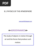 8.1 Physics of The Atmosphere