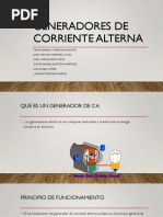 Generadores de Corriente Alterna