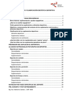 Módulo Vi - Planificación Dietética Deportiva