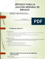 Métodos de Evaluación de Riesgos