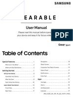 Wearable: User Manual