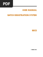 Bece BRS Usermanual