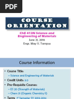 ChE 413N Course Orientation 6-21-16