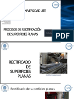 Procesos de Rectificación de Superficies Planas