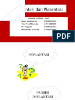 Fix PPT Implantasi & Plasentasi