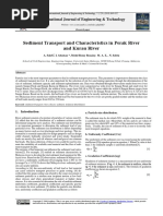 Sediment Transport and Characteristics in Perak Ri PDF