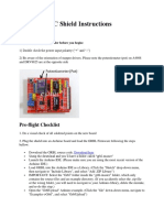 Arduino CNC Shield Instructions