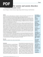 Acup. For Anxiety and Anxiety Disorders Research