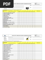 Check-List Pre-Uso Taladro Manual