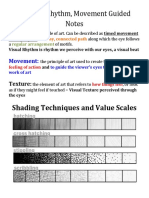 Texture Rhythm Movement Guided Notes