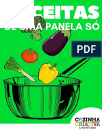 Receitas de Uma Panela Só - Low Carb