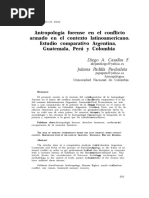 Antropología Forense en El Conflicto Armado en El Contexto Latinoamericano. Estudio Comparativo Argentina, Guatemala, Perú y Colombia PDF