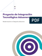 Proyecto de Integracion Tecnologica Aduanera