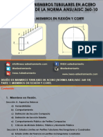 Diseño de Miembros Tubulares en Acero (Parte 1) - R0 PDF