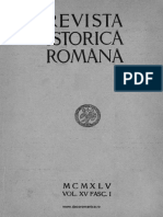 Revista Istorică Română, Vol. 15, Fasc. 1, 1945