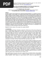 Hydraulic Analysis and Improvement of Water Distribution Networks of Dutse Metropolis, Nigeria