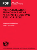 Meyer & Steinthal - Vocabulario Fundamental y Constructivo Del Griego PDF