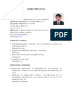 CV Luis Loayza