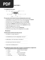 Unit 3 Extra Practice