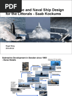 Submarine-&-Naval Ship Design For The Littorals-Saab Kockums