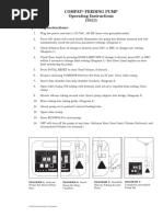 Compat Feeding Pump Operating Instructions