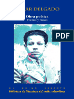 Obra Poetica Oscar Delgado