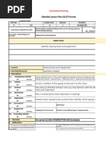 Detailed Lesson Plan (DLP) Format: Learning Competency/ies: Code: TLE - HEDM7/8UT-Oa-b-1