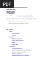 Notes On The Troubleshooting and Repair of Television Sets