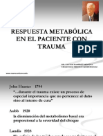 Respuesta Metabólica en El Paciente Con Trauma