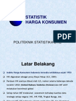 Statistik Harga Konsumen (IHK)