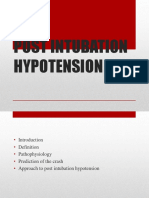 Post Intubation Hypotension