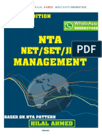 Ugc Net Management June 2019