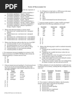 AP Macroeconomics Practice Exam 2012