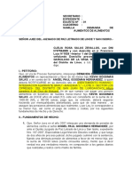 Demanda de Aumento de Alimentos