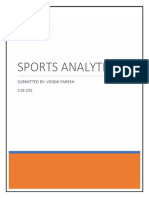 Sports Analytics