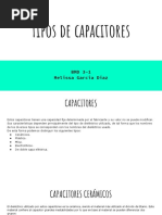 Tipos de Capacitores