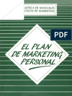 El Plan de Marketing Personal Claudio Soriano PDF