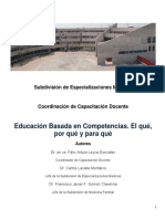 Educación Basada en Competencias. El Qué, Por Qué y para Qué