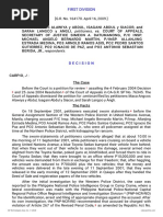 Petitioners Vs VS: First Division