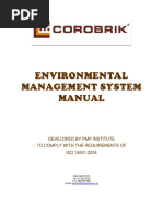 Corobrik Environmental Management Manual