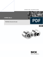 Operating Instructions A3M60 Basic PROFIBUS Absolute Encoder en IM0038646