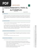 Asesoramiento para El Autoempleo