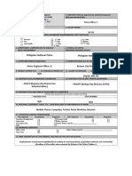 DBM CSC Form