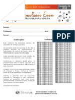 Simulado Enem - Prova de Matemática