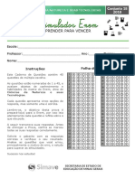 Simulado Enem - Prova de Ciências Da Natureza