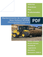 Mantenimiento de Cargador Frontal w190b PDF