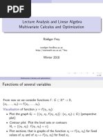 Slides Multivariate Calculus Wima 2018